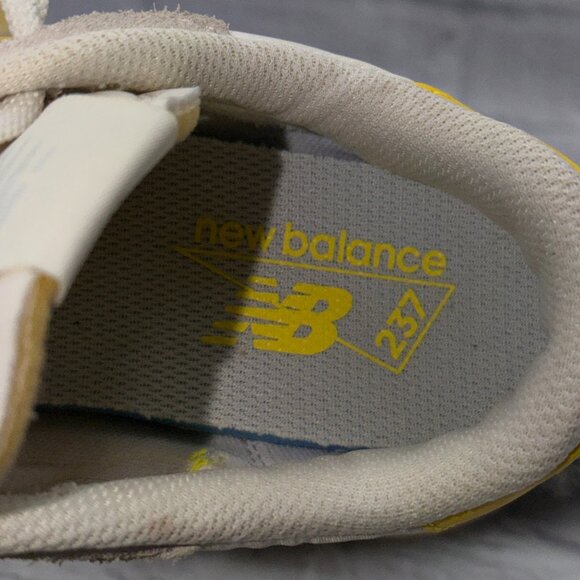 New Balance 237 Suede Sneakers Women’s 7.5 B Sea Salt Egg Yolk WS237QE - Picture 10 of 11